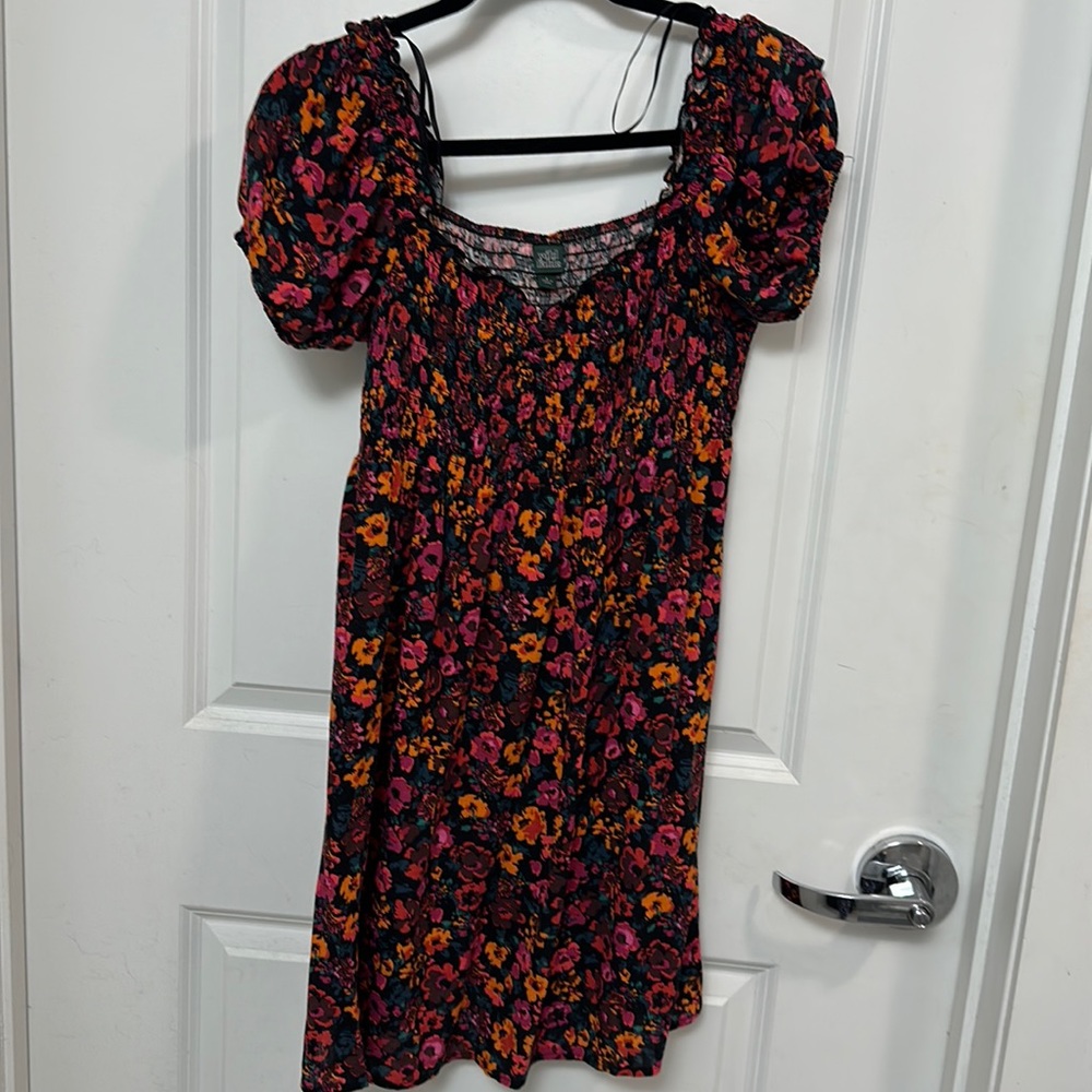 Wild Fable floral dress small